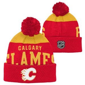 Calgary Flames dětská zimní čepice Stetchark Knit 99147