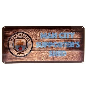 Manchester City cedule na zeď Shed Sign TM-00393