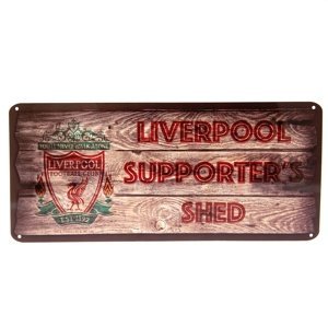 FC Liverpool cedule na zeď Shed Sign TM-00392