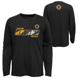 Boston Bruins dětské tričko s dlouhým rukávem Rink Reimagined LS Ultra black Outerstuff 97485