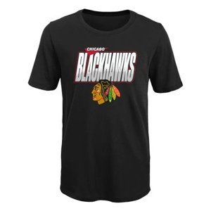 Chicago Blackhawks dětské tričko Frosty Center Ultra black Outerstuff 97890