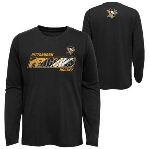 Pittsburgh Penguins dětské tričko s dlouhým rukávem Rink Reimagined LS Ultra black Outerstuff 98373