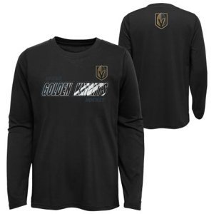 Vegas Golden Knights dětské tričko s dlouhým rukávem Rink Reimagined LS Ultra black Outerstuff 98739