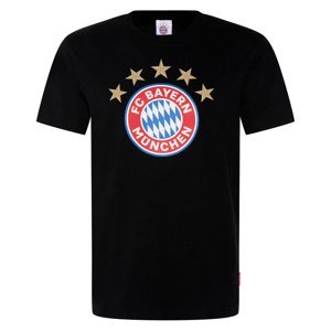 Bayern Mnichov pánské tričko Logo black 50406