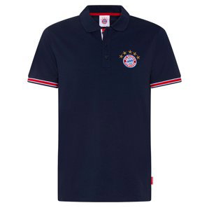 Bayern Mnichov pánské polo tričko New Logo navy 50940