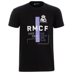 Real Madrid pánské tričko Desde 1902 black 51300
