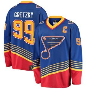 St. Louis Blues hokejový dres Wayne Gretzky #99 Premier Breakaway Retired Player Jersey Fanatics Branded 100529