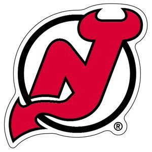 New Jersey Devils magnetka Akryl Primary Logo 101483