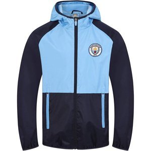 Manchester City pánská bunda s kapucí Shower navy 51809