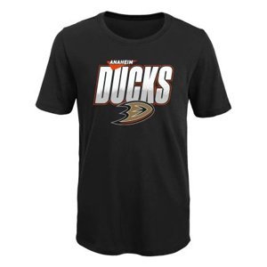 Anaheim Ducks dětské tričko Frosty Center Ultra black Outerstuff 97380
