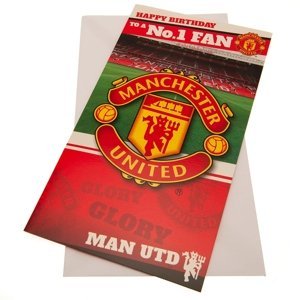 Manchester United blahopřání Birthday Card No 1 Fan TM-02982