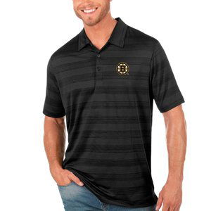 Boston Bruins pánské polo tričko Antigua Compass Black Antigua 101720