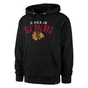 Chicago Blackhawks pánská mikina s kapucí 47 HELIX Hood NHL black 47 Brand 102013