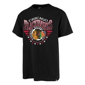 Chicago Blackhawks pánské tričko 47 ECHO Tee NHL black 47 Brand 102025