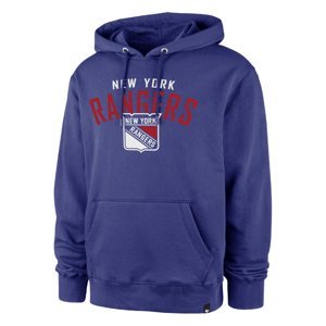 New York Rangers pánská mikina s kapucí 47 HELIX Hood NHL blue 47 Brand 102055