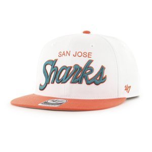 San Jose Sharks čepice flat kšiltovka Script Side Two Tone 47 CAPTAIN NHL WO 47 Brand 102199