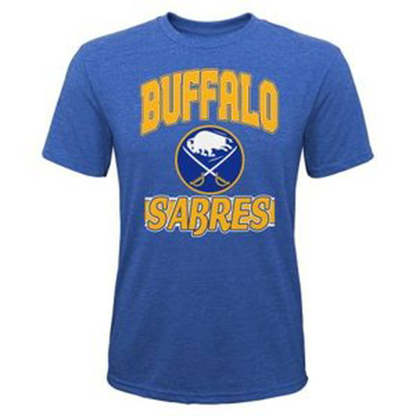 Buffalo Sabres dětské tričko All Time Great Triblend blue Outerstuff 97494