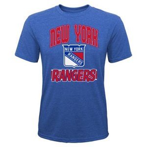 New York Rangers dětské tričko All Time Great Triblend blue Outerstuff 98205