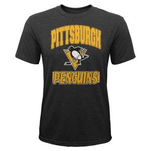 Pittsburgh Penguins dětské tričko All Time Great Triblend black Outerstuff 98331