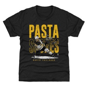 Boston Bruins dětské tričko David Pastrňák #88 Pasta Scores WHT 500 Level 500 Level 102396