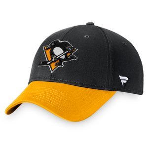 Pittsburgh Penguins čepice baseballová kšiltovka Core Structured Adjustable BY Fanatics Branded 102819