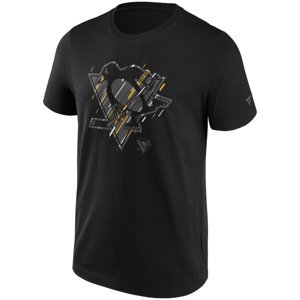 Pittsburgh Penguins pánské tričko Etch black Fanatics Branded 102435