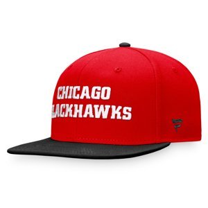 Chicago Blackhawks čepice flat kšiltovka Iconic Color Blocked Snapback RB Fanatics Branded 102915