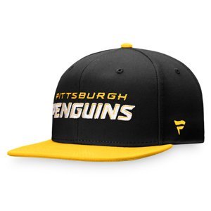 Pittsburgh Penguins čepice flat kšiltovka Iconic Color Blocked Snapback BY Fanatics Branded 102921