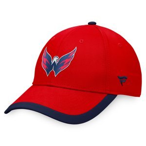Washington Capitals čepice baseballová kšiltovka Defender Structured Adjustable red Fanatics Branded 102984