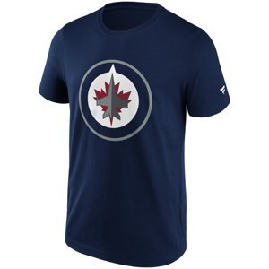 Winnipeg Jets pánské tričko Primary Logo Graphic navy Fanatics Branded 102486
