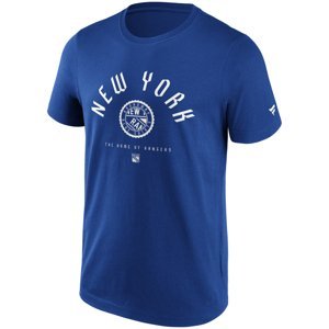 New York Rangers pánské tričko College Stamp blue Fanatics Branded 102498