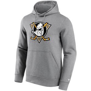 Anaheim Ducks pánská mikina s kapucí Primary Logo Graphic Hoodie grey Fanatics Branded 102579