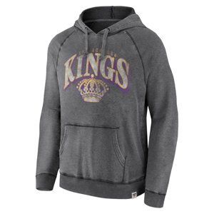 Los Angeles Kings pánská mikina s kapucí True Classics Washed Pullover Hoodie grey Fanatics Branded 102780