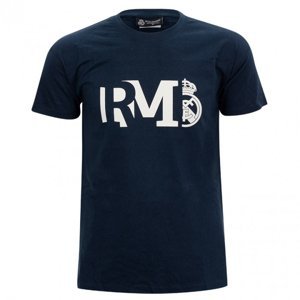 Real Madrid pánské tričko No79 Text navy 52372