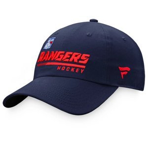 New York Rangers čepice baseballová kšiltovka Authentic Pro Locker Room Unstructured Adjustable Cap Fanatics Branded 90513