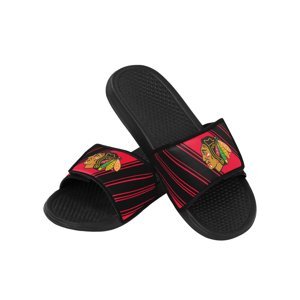 Chicago Blackhawks pánské pantofle Legacy Velcro Sport Slide Slipper 103923
