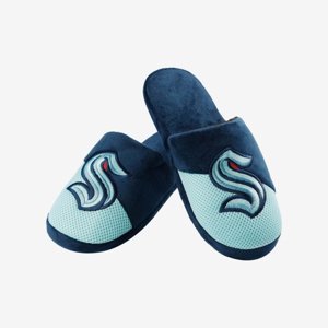 Seattle Kraken pánské pantofle Logo Staycation Slipper 103995