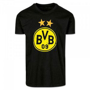 Borussia Dortmund pánské tričko Logo black 52519