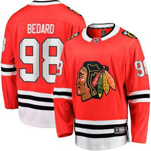 Chicago Blackhawks hokejový dres Connor Bedard #98 Breakaway Home Jersey Fanatics Branded 104826