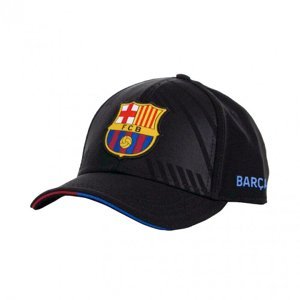FC Barcelona dětská čepice baseballová kšiltovka Cross black 52669