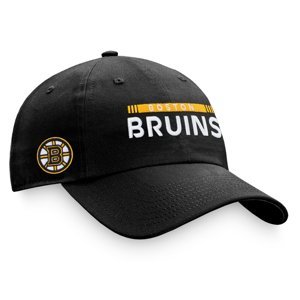 Boston Bruins čepice baseballová kšiltovka Unstr Adj Black Fanatics Branded 104883