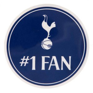 Tottenham Hotspur samolepka Single Car Sticker No. 1 Fan TM-01586