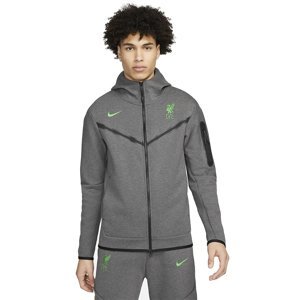 FC Liverpool pánská mikina s kapucí Tech Fleece grey Nike 53608