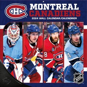 Montreal Canadiens kalendář 2024 Wall Calendar 105558