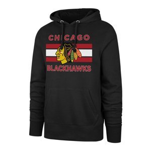 Chicago Blackhawks pánská mikina s kapucí ’47 Burnside Pullover Hood 47 Brand 105147
