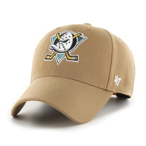 Anaheim Ducks čepice baseballová kšiltovka Snapback ’47 MVP camel beige 47 Brand 105216