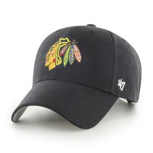 Chicago Blackhawks čepice baseballová kšiltovka Sure Shot Snap ’47 MVP black 47 Brand 105285