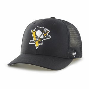 Pittsburgh Penguins čepice baseballová kšiltovka 47 Trophy black 47 Brand 105318