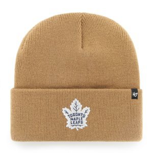 Toronto Maple Leafs zimní čepice Haymaker ´47 Cuff Knit brown 47 Brand 105426