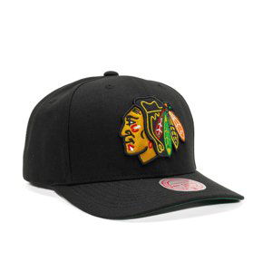 Chicago Blackhawks čepice flat kšiltovka NHL Team Ground 2.0 Pro Snapback Mitchell & Ness 105636